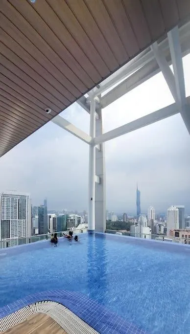 쿠알라룸푸르 Col 171A Modern Balcony Klcc View & Infinity Pool 아파트